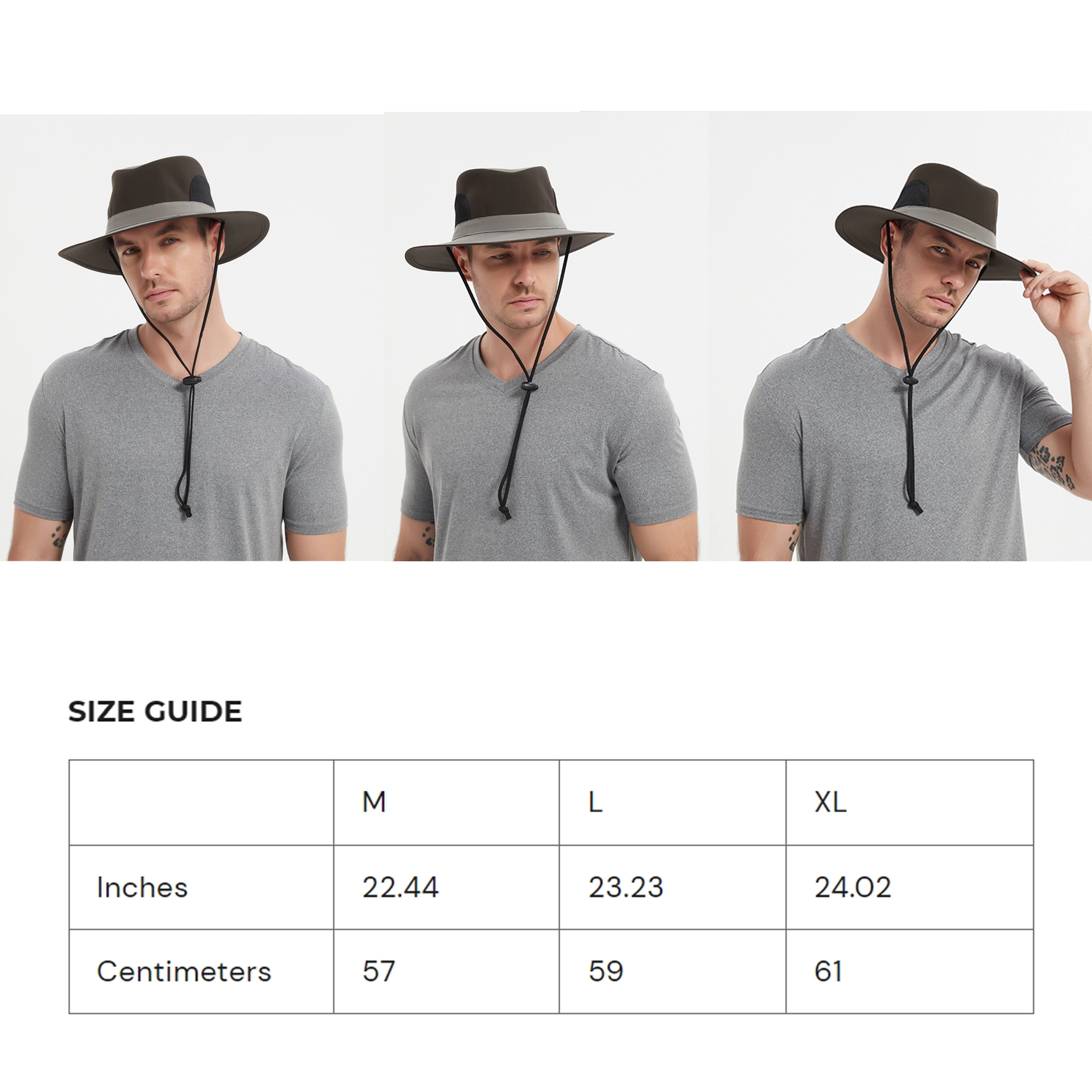 KANUT SPORTS Marin Performance Safari Hat - UPF 50+ Outdoors