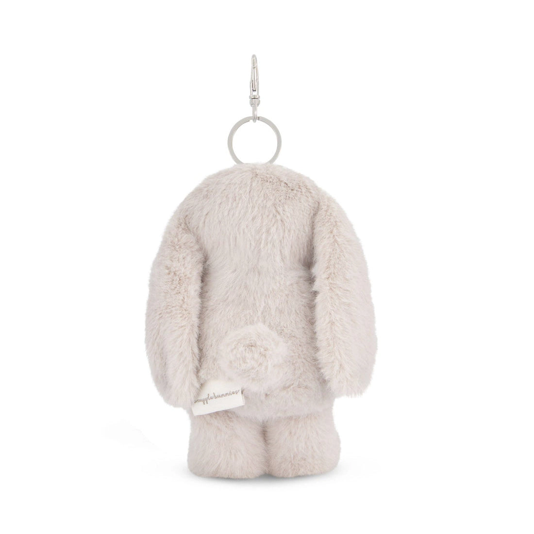 Snuggle Bunnies Penelope 6" Plush Bunny Keychain with Metal Swivel Clip
