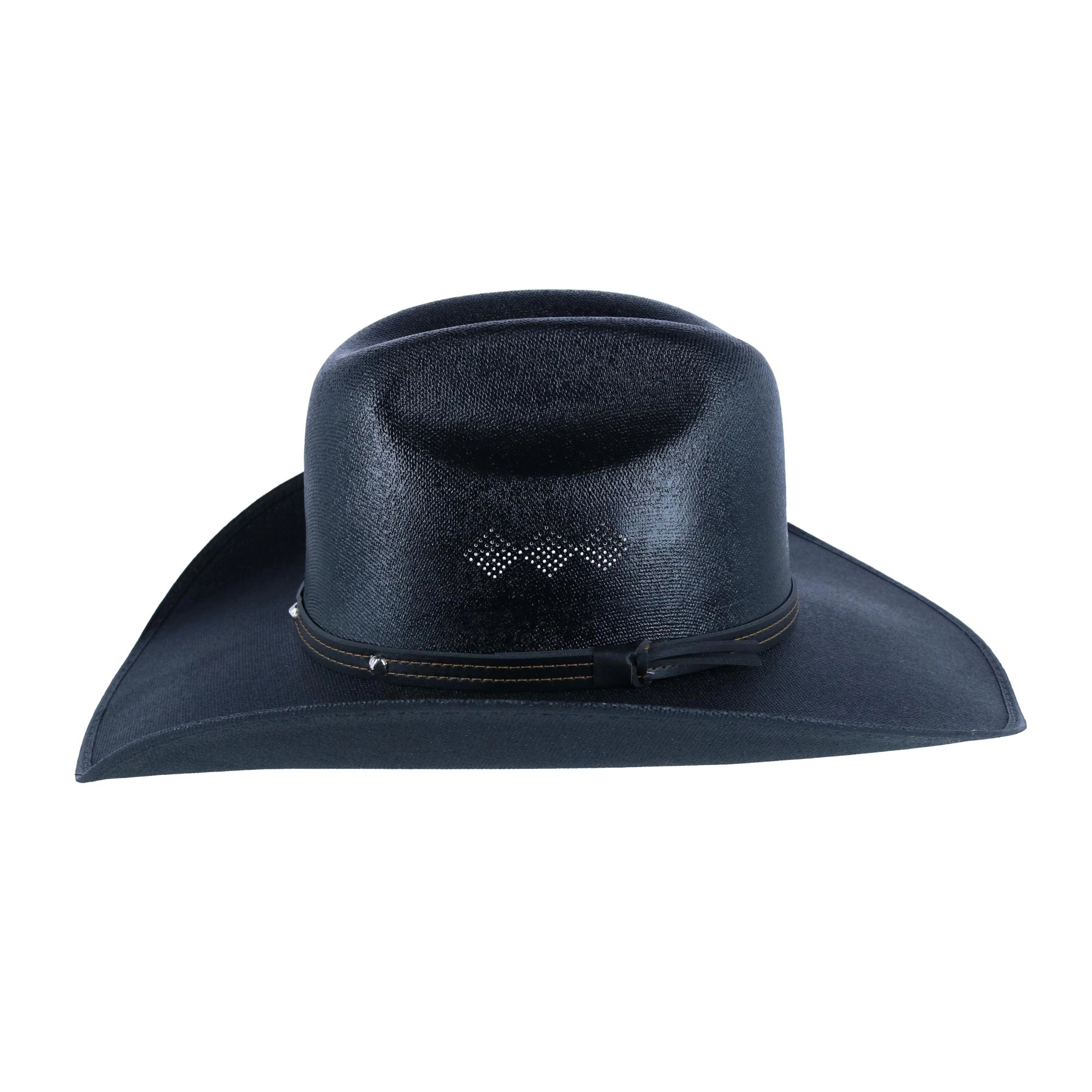 CTM Men's Western Chihuahua Canvas Hat