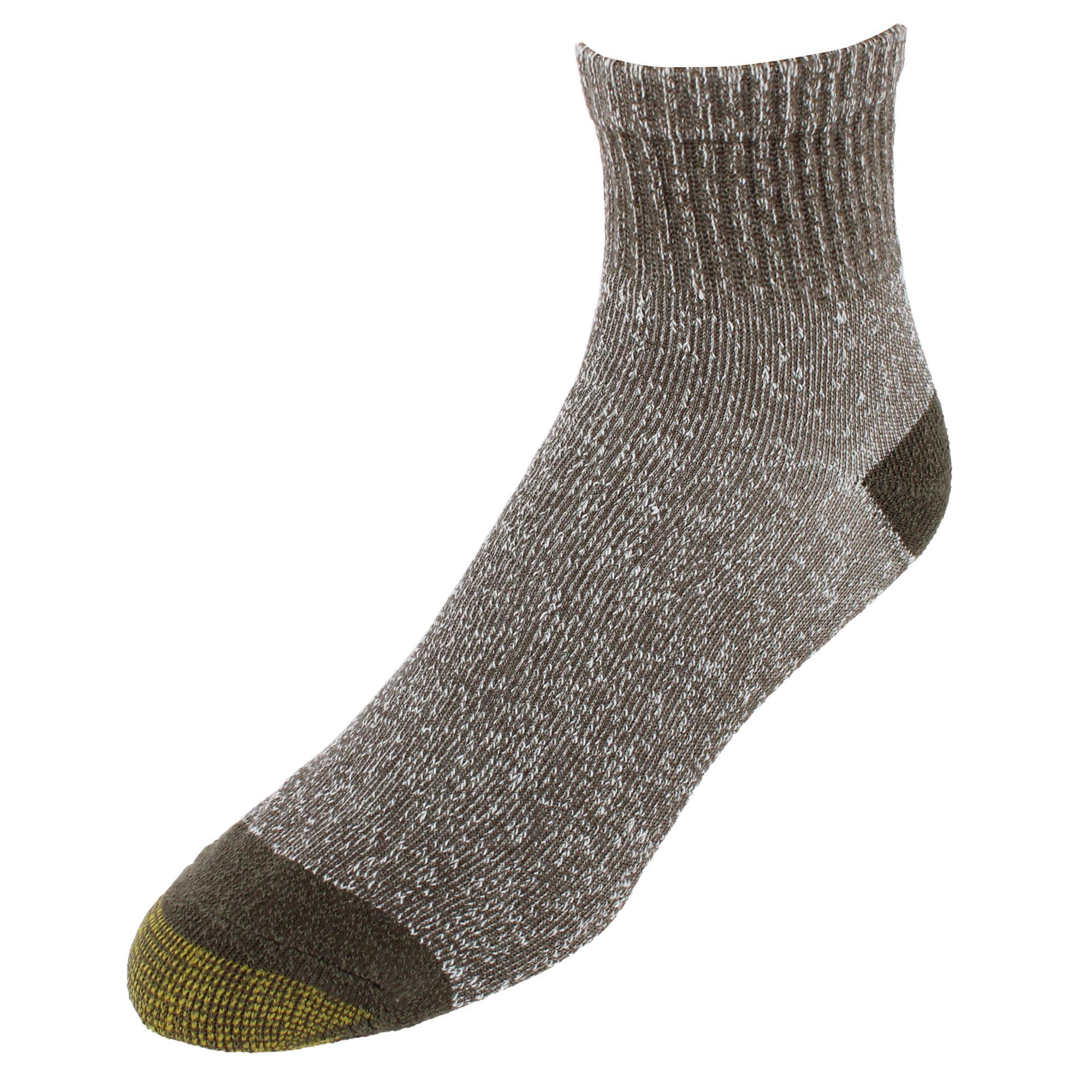 Gold Toe Men's Quarter Lenght Full Cushioned Socks (6 Pairs)