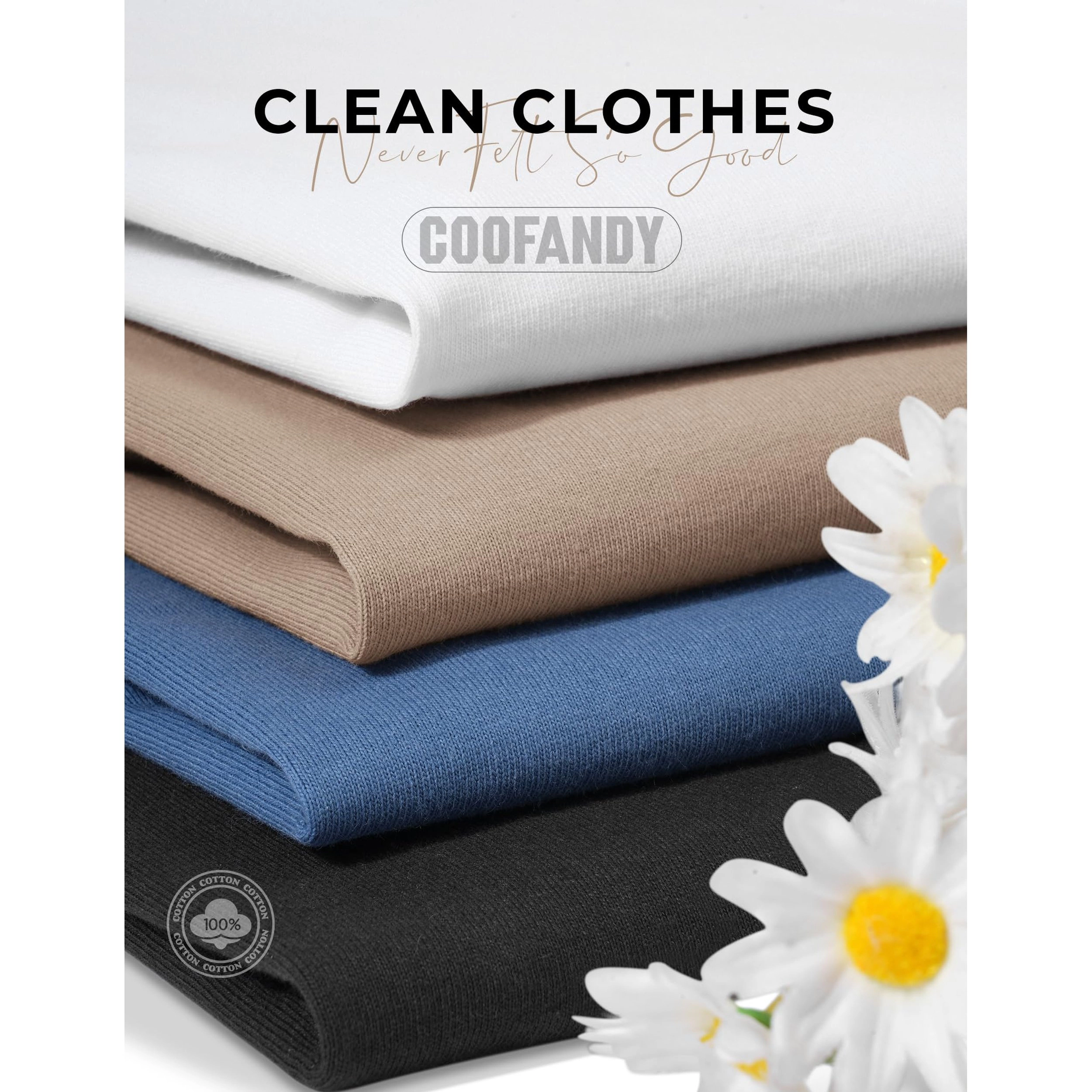 COOFANDY Men's Regular Fit Crew Neck Short Sleeve Casual T-Shirt