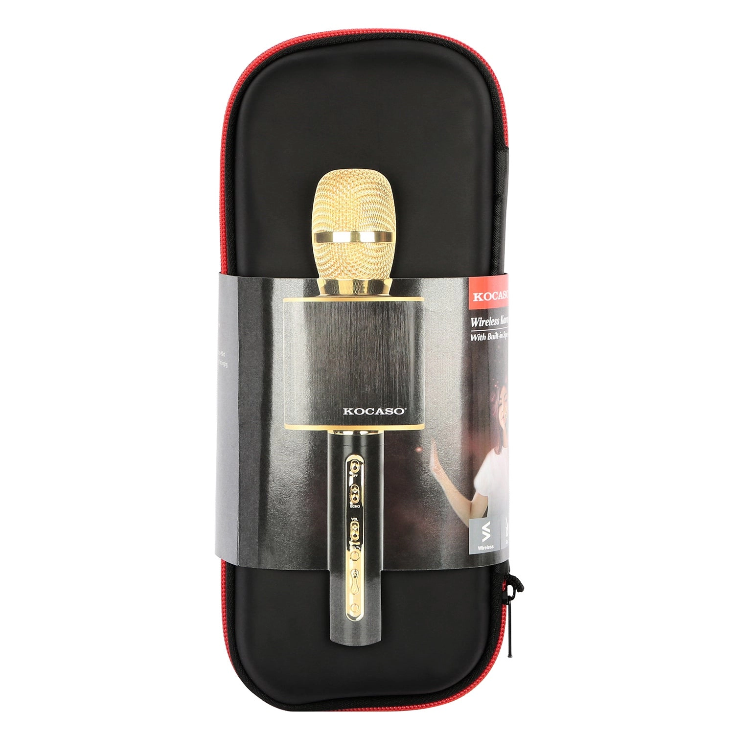 GBruno Wireless Karaoke Microphone With Speaker
