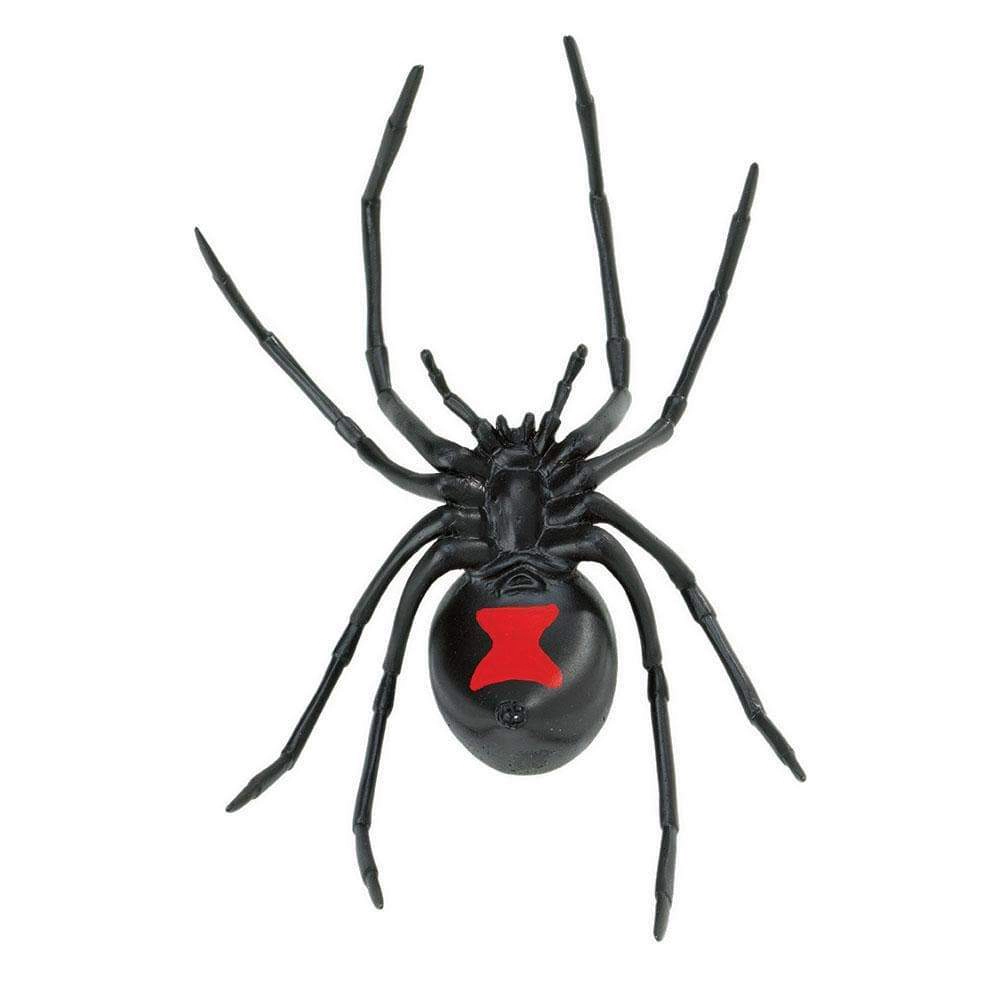Safari Ltd. - Black Widow Spider Kids Toy Figure