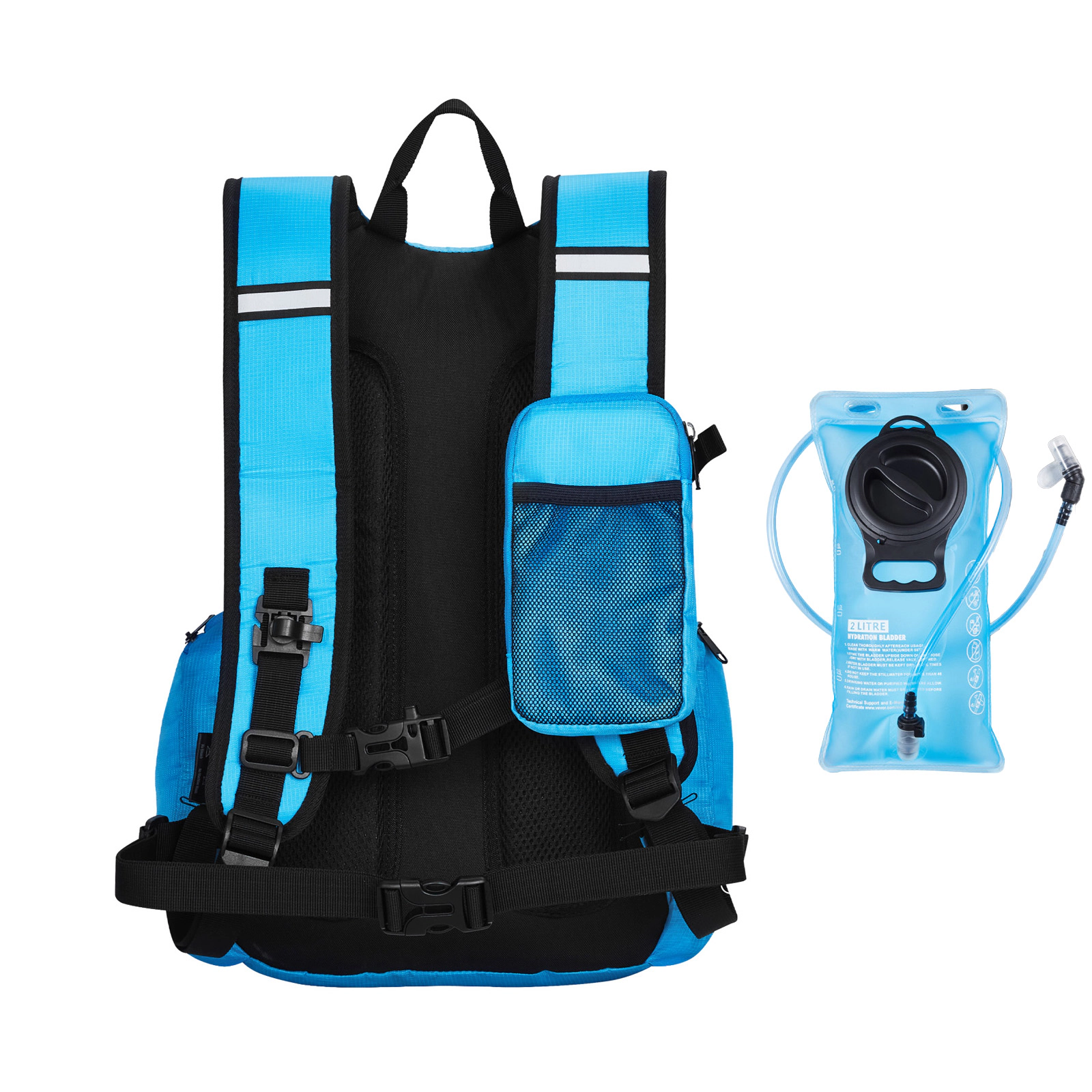 HONGGE Hydration Backpack Insulated Pack with TPU Water Bladder Hiking Storage