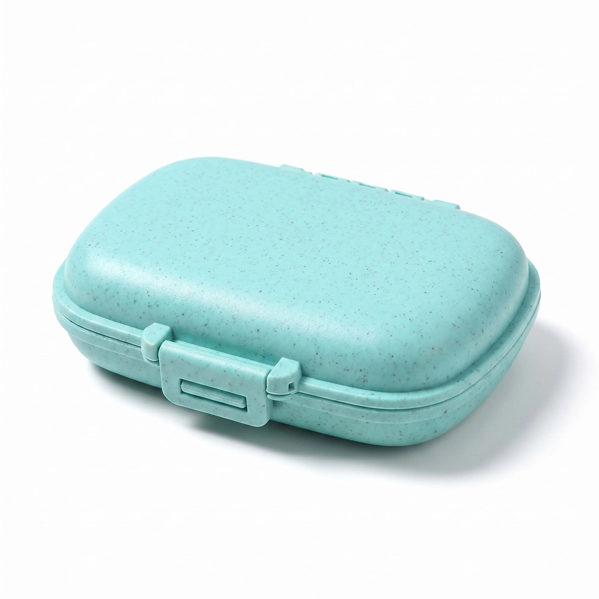 Alilang Women 5-Pcs Travel Pill Organizer Case Set with Multi-Compartments Portable Medication Storage Flip Lid 3.9x2.6x