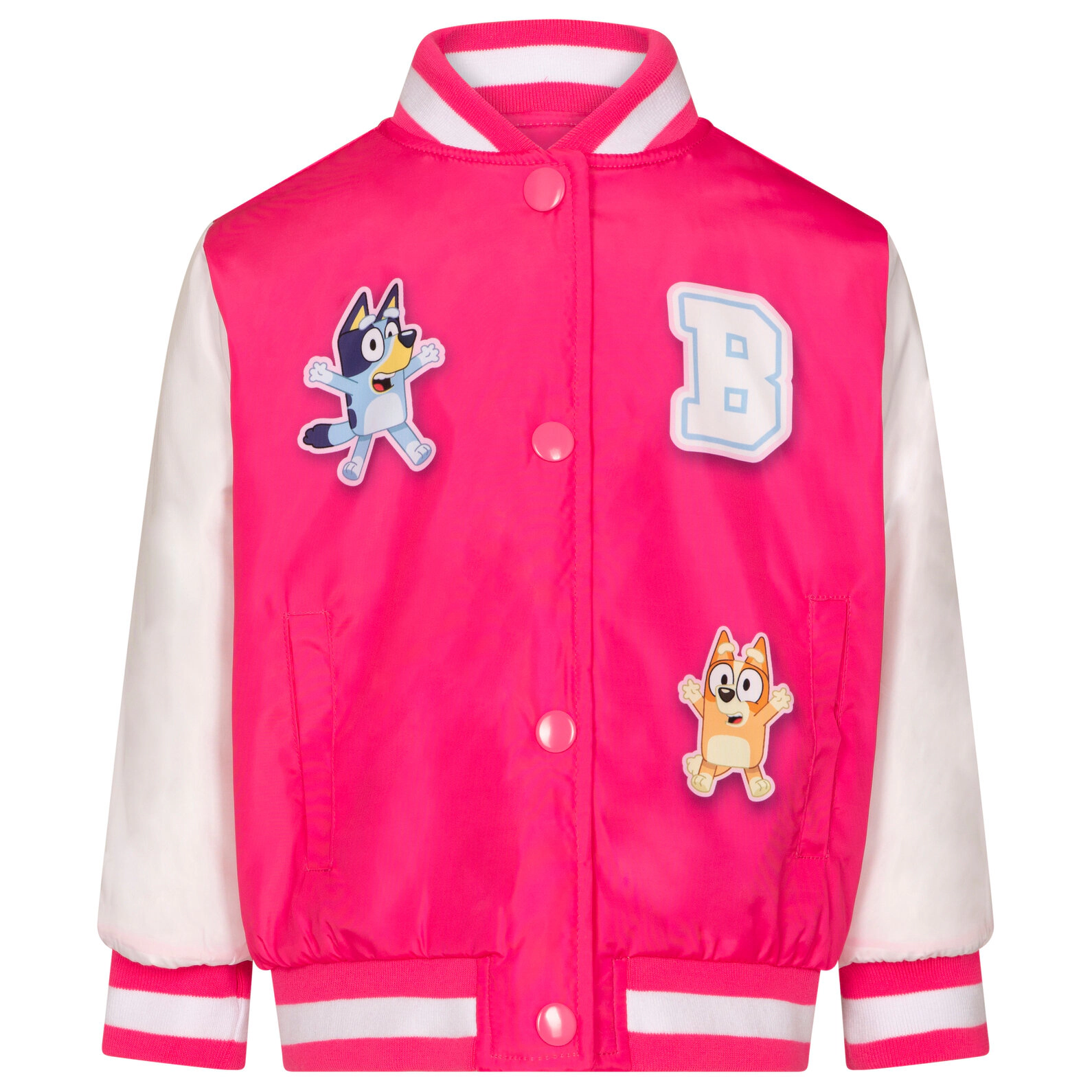 Bluey Girls' Varsity Bomber Jacket