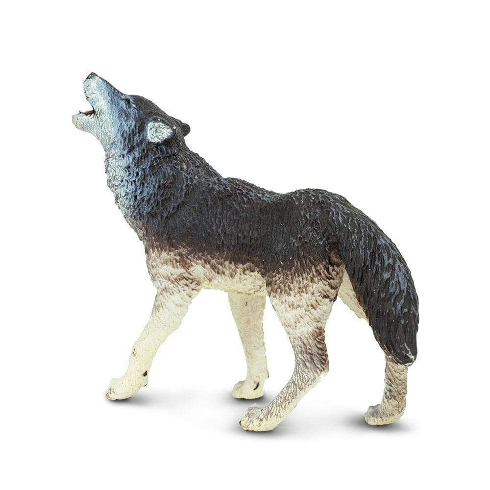 Safari Ltd. - Gray Wolf Kids Toy Figure