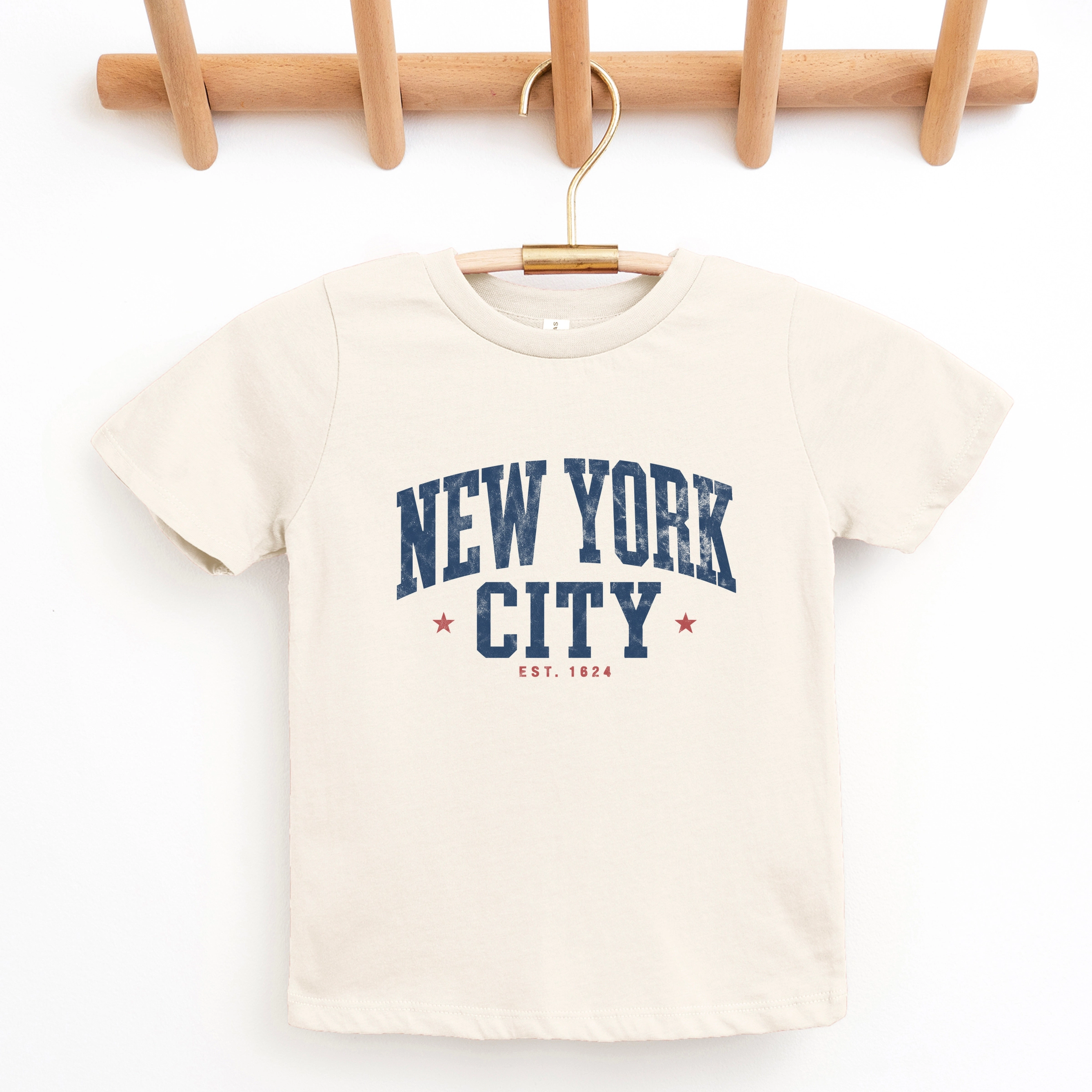 The Juniper Shop - Youth Short Sleeve Graphic T-Shirt New York City Varsity Stars