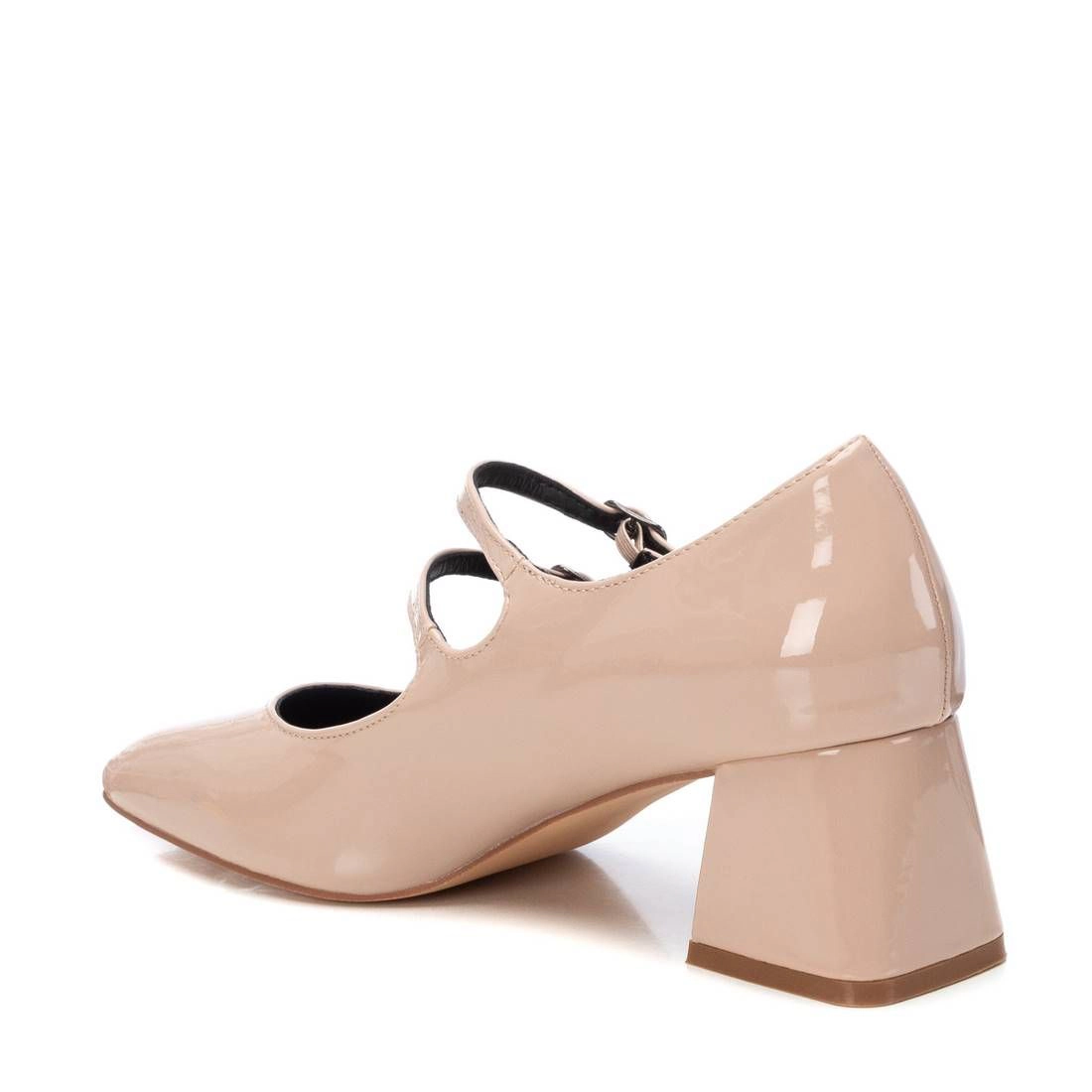 XTI Womens Mary Jane Pumps Block Heel, Square Toe