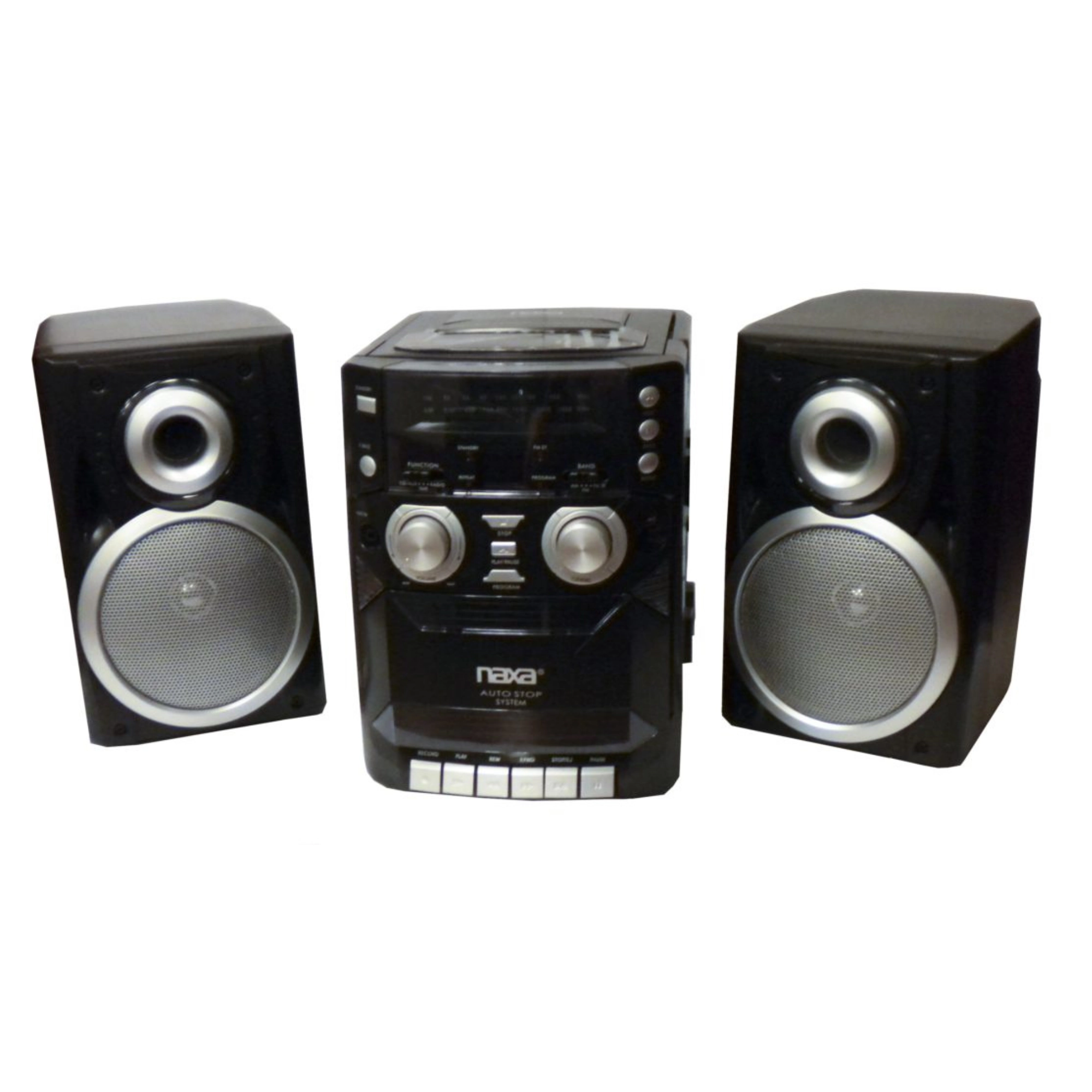 Naxa Portable CD Player with AM FM Stereo Radio Cassette Player