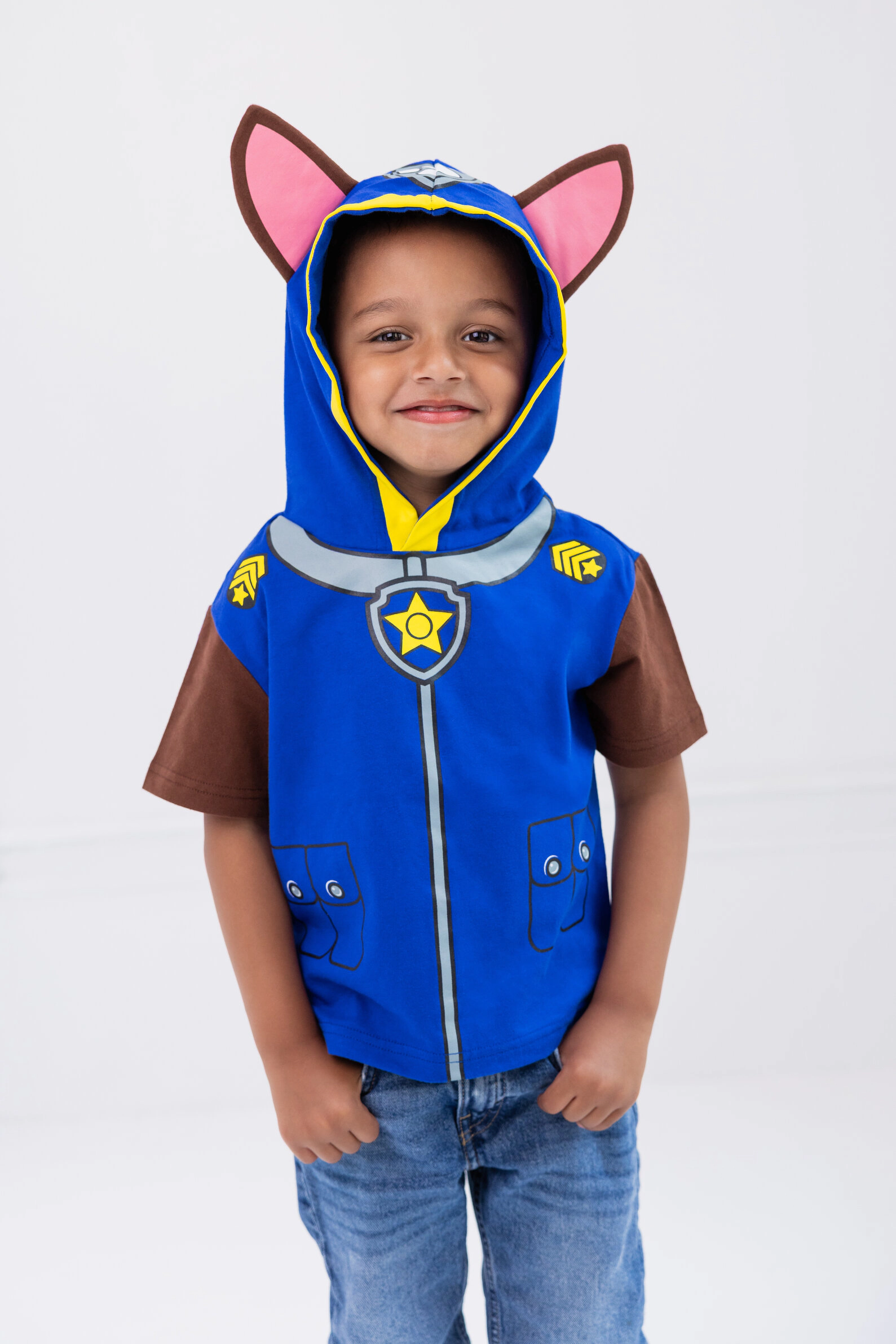 Paw Patrol Matching Family Cosplay Hooded T-Shirt
