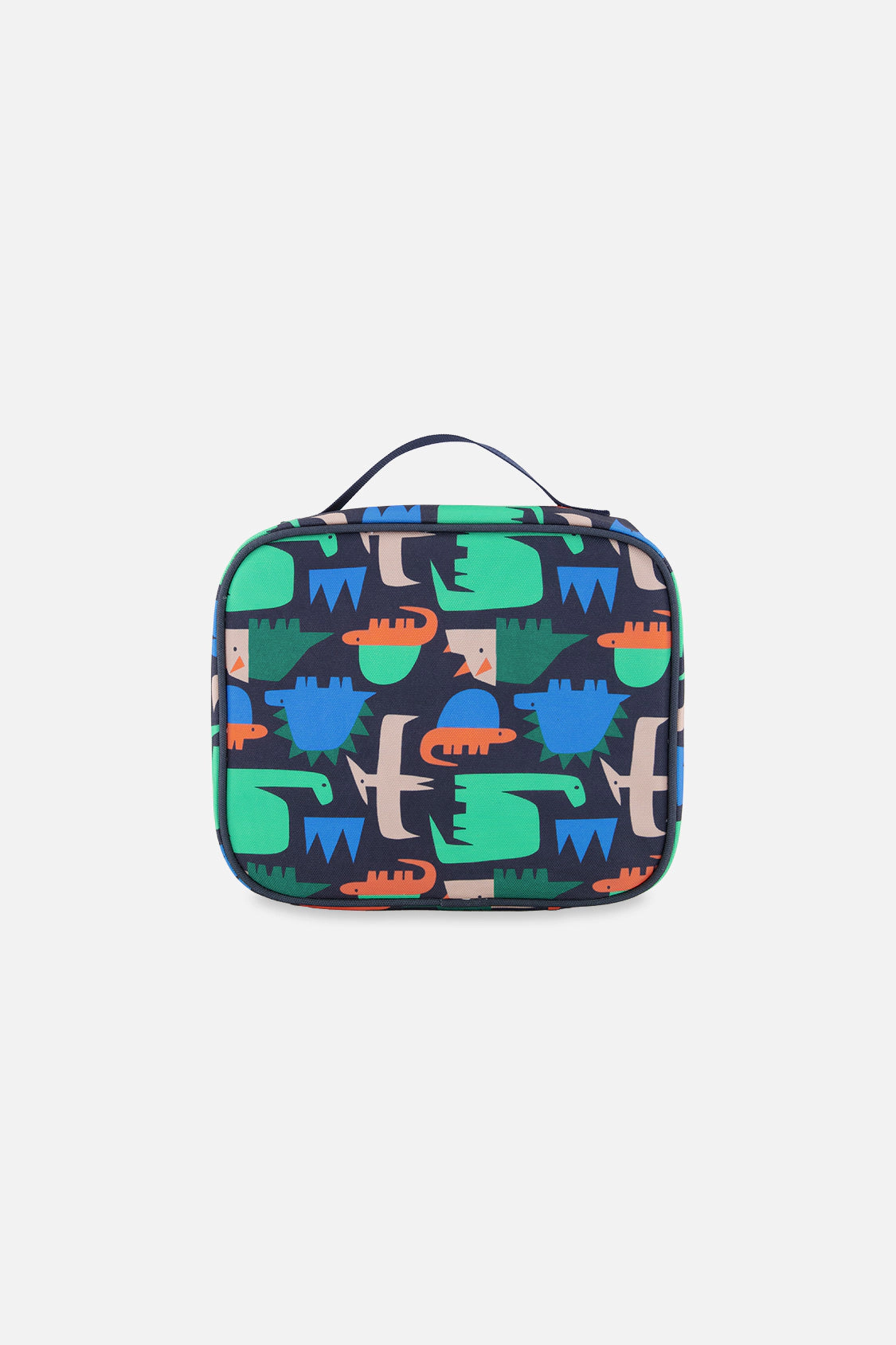 Deux par Deux Boys Insulated Dinosaur Print Snack Box