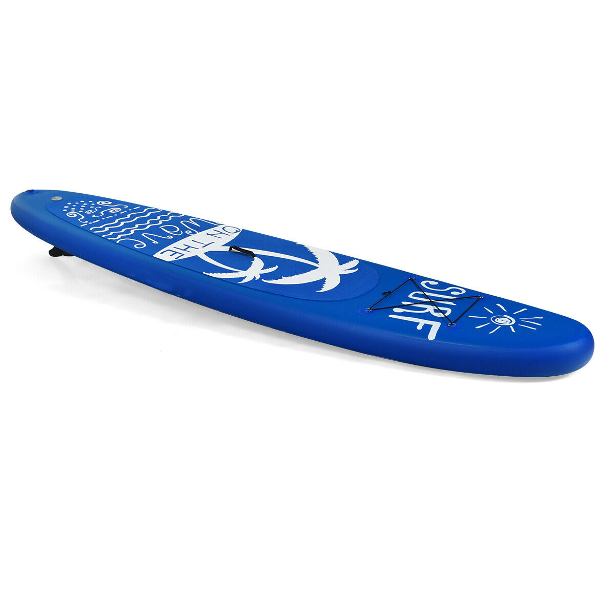 SUGIFT 9.8-ft 253-lb Capacity Inflatable Stand Up Paddle Board with Adjustable Paddle Pump and Backpack