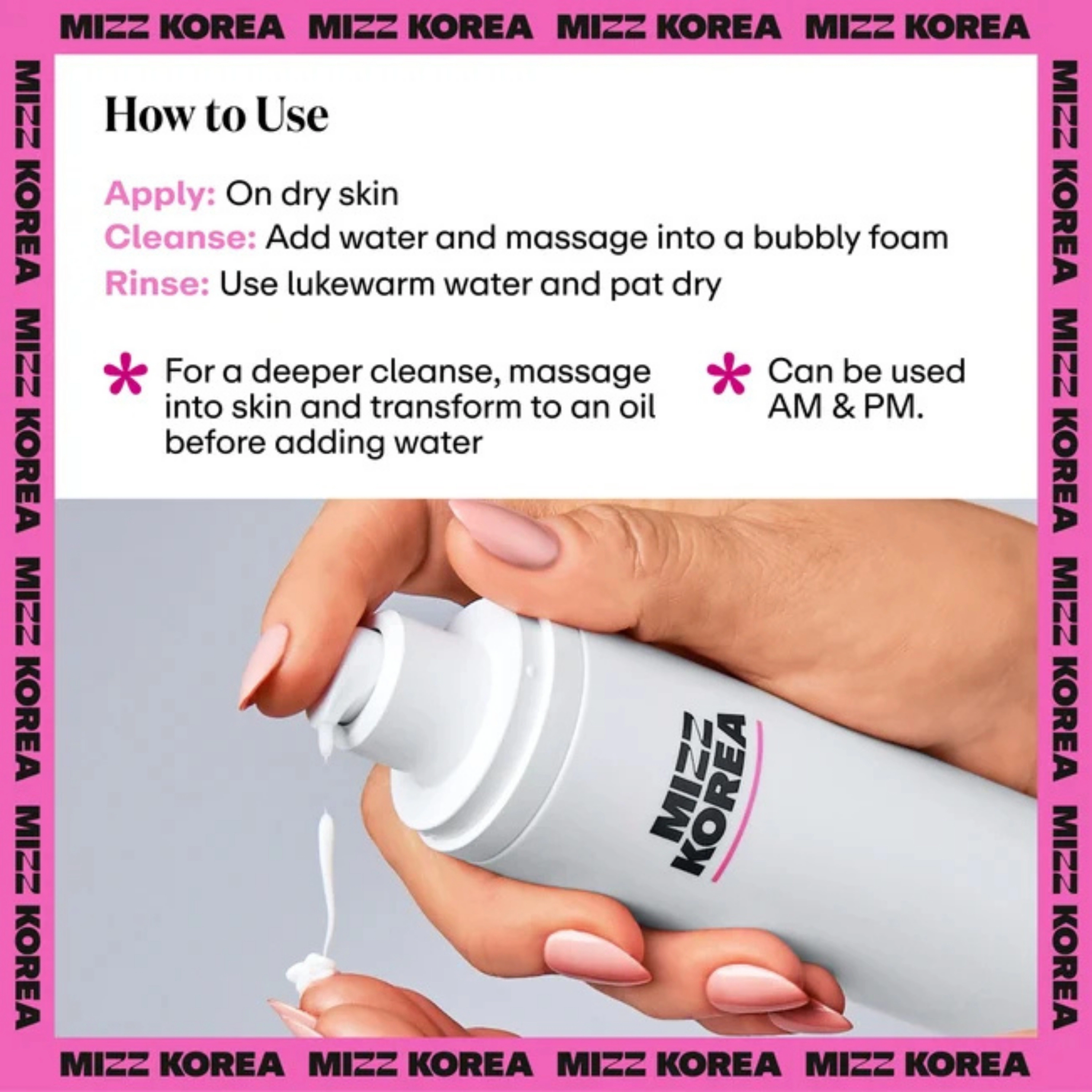 Mizz Korea K-Beauty The Cleanse & Hydrate Duo