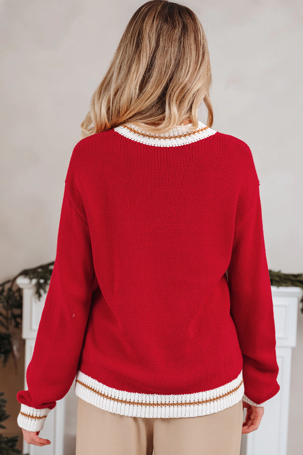 Threaded Pear Women's Ava Drop Shoulder Cozy Sweater