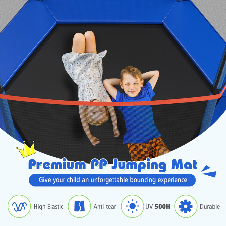 Hivvago 7 Feet Kids Recreational Bounce Jumper Trampoline
