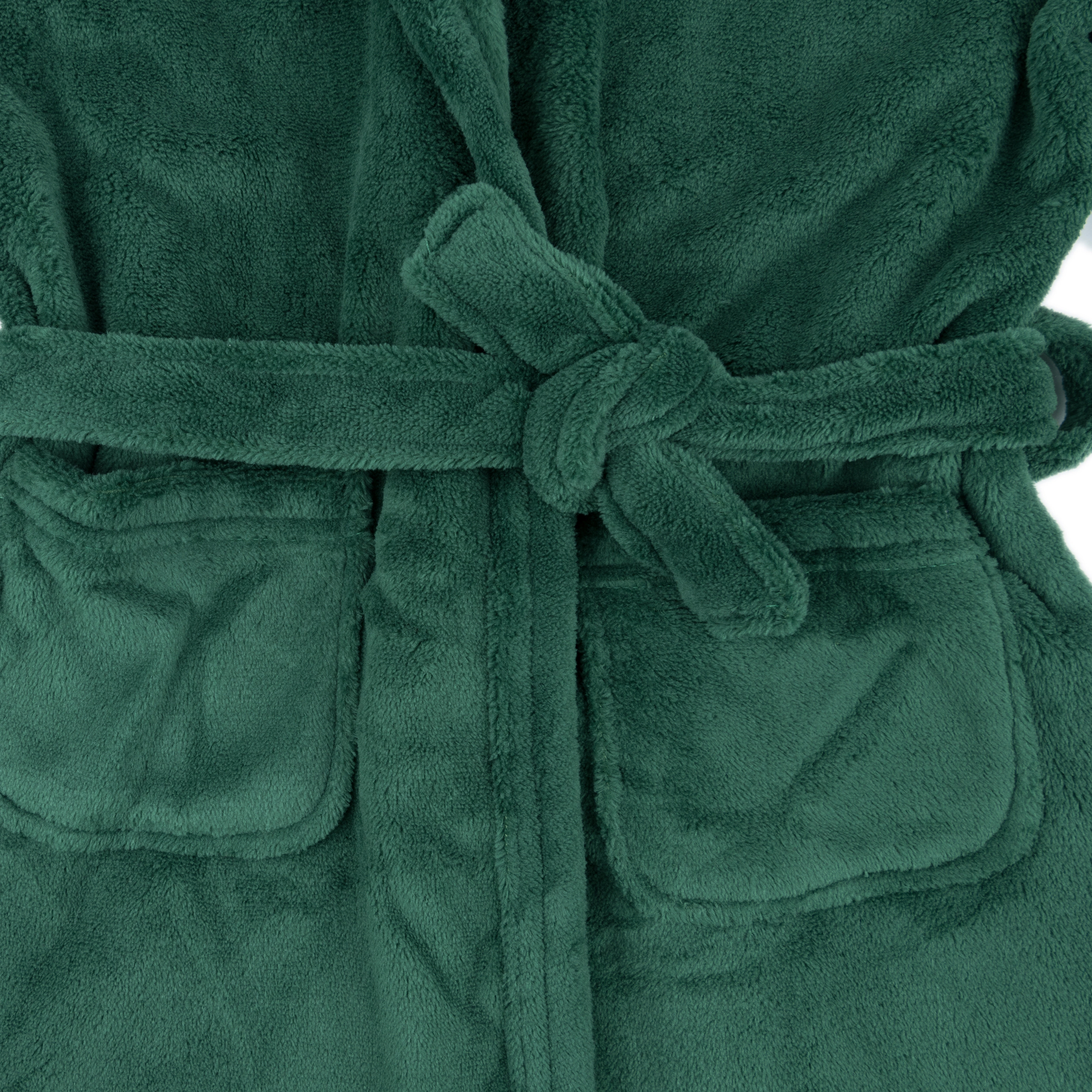 Leveret Kids Classic Hooded Fleece Robe