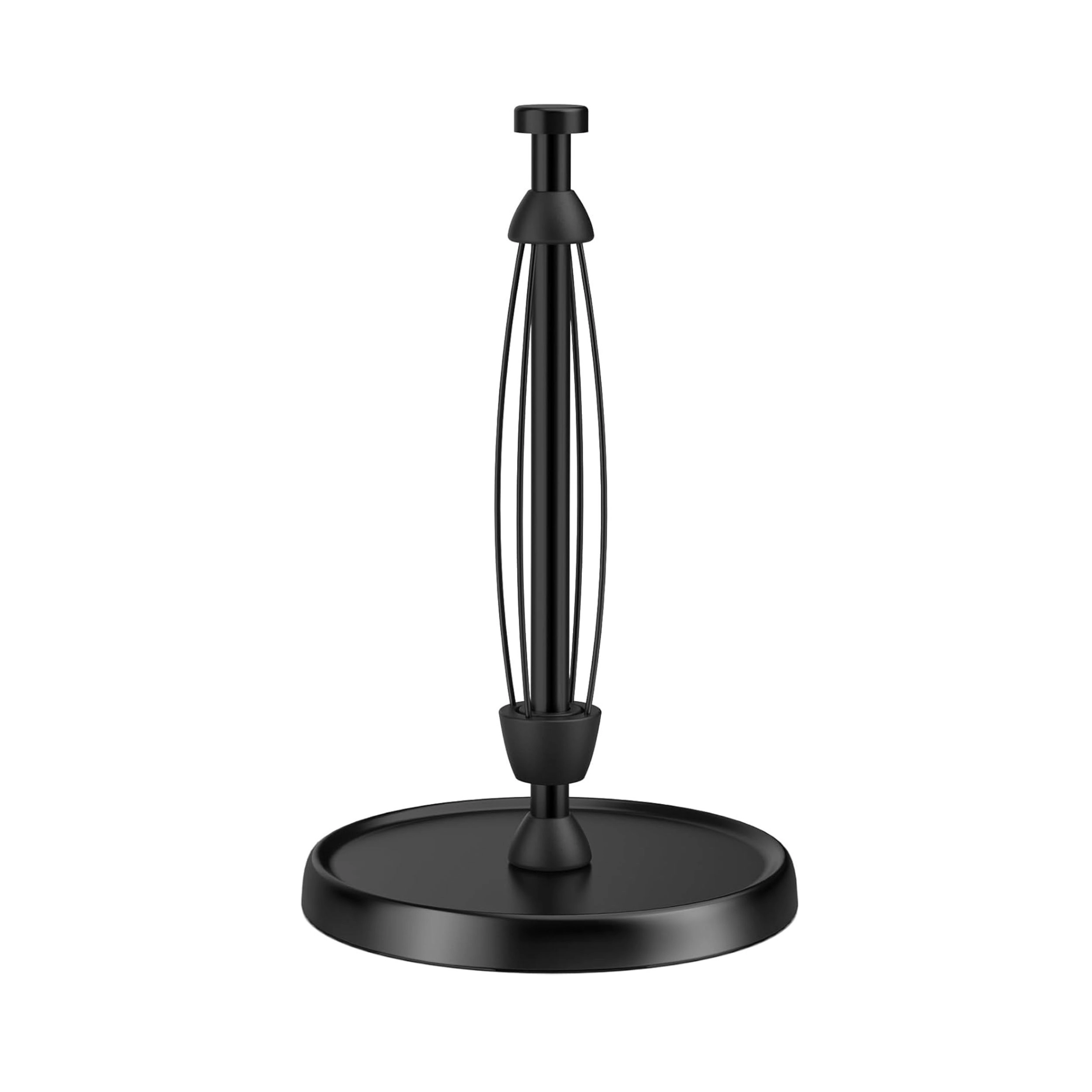 Stock Preferred Stainless Steel Countertop Paper Towel Holder with Weighted Base