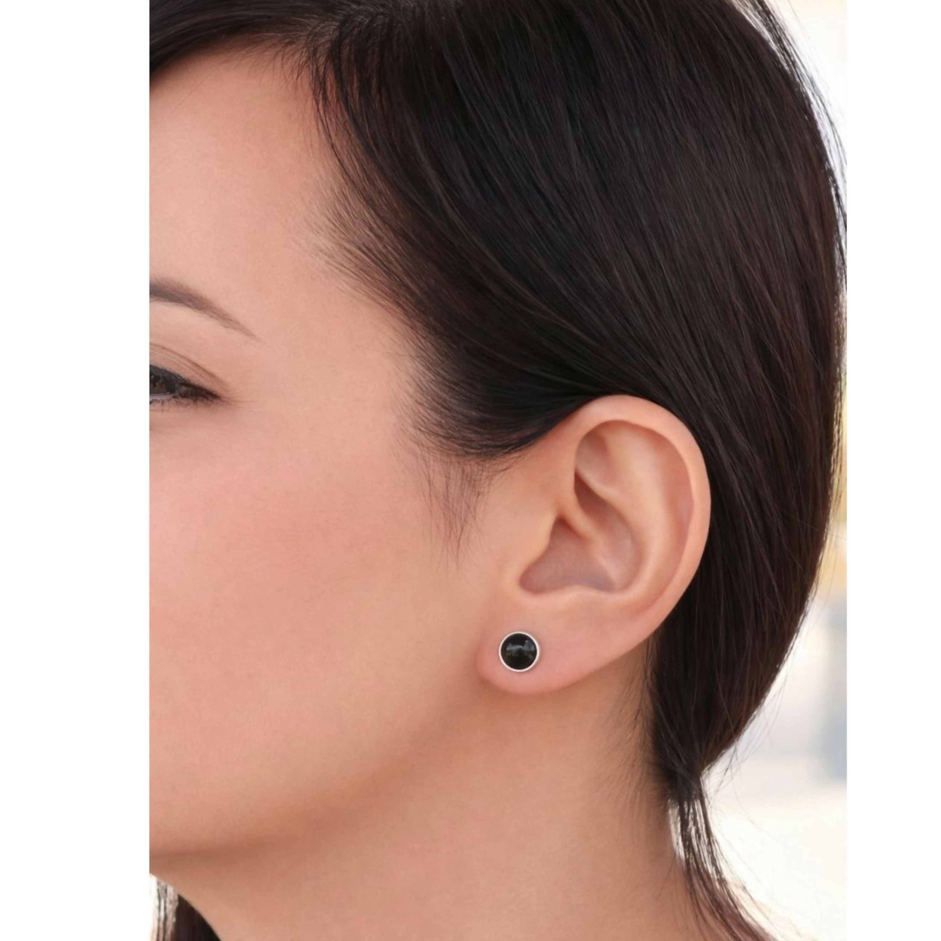Wear Sierra Unisex Sterling Silver Handmade Stud Earrings