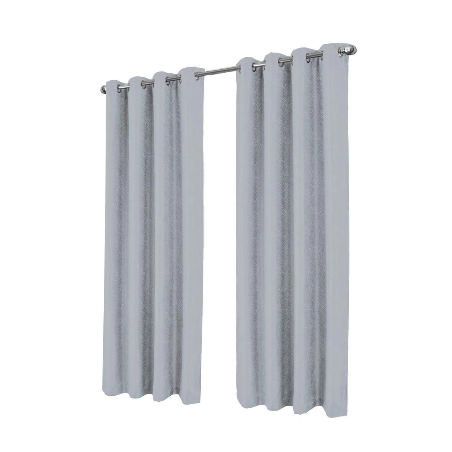 RT Designer Collection Cassi Shimmer Jacquard Grommet Curtain Panel 54" x 90