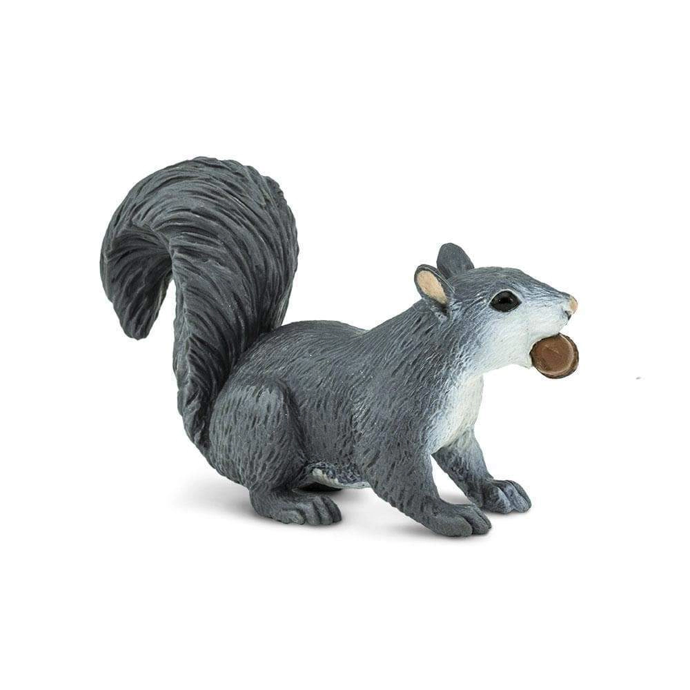 Safari Ltd. - Gray Squirrel Kids Toy Figure