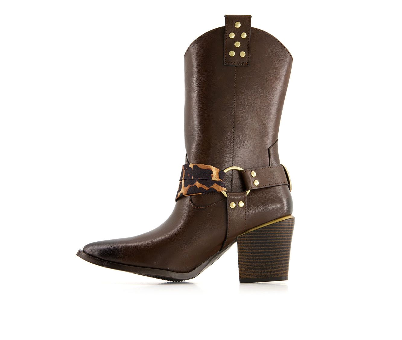 Andrea Womens Pointed Toe Western Style Boots