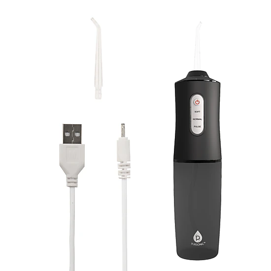 Pursonic Unisex USB Rechargeable Water Flosser & 3D Advanced Tech Toothbrush Set