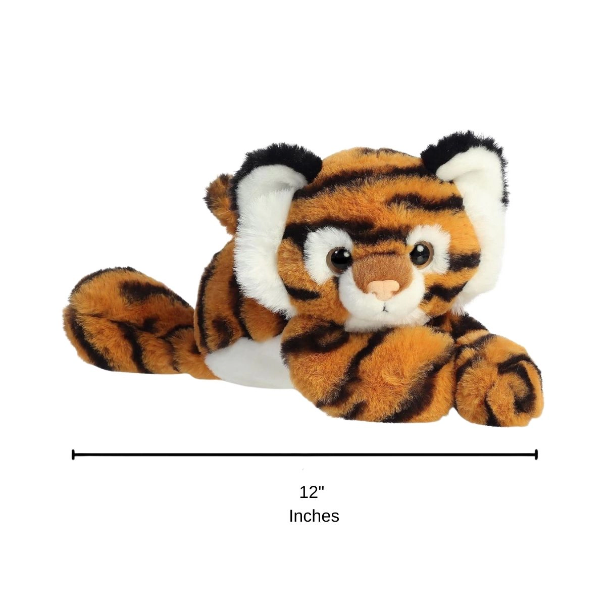 Aurora Flopsie Topaz Tiger 12-Inch Stuffed Animal Plush