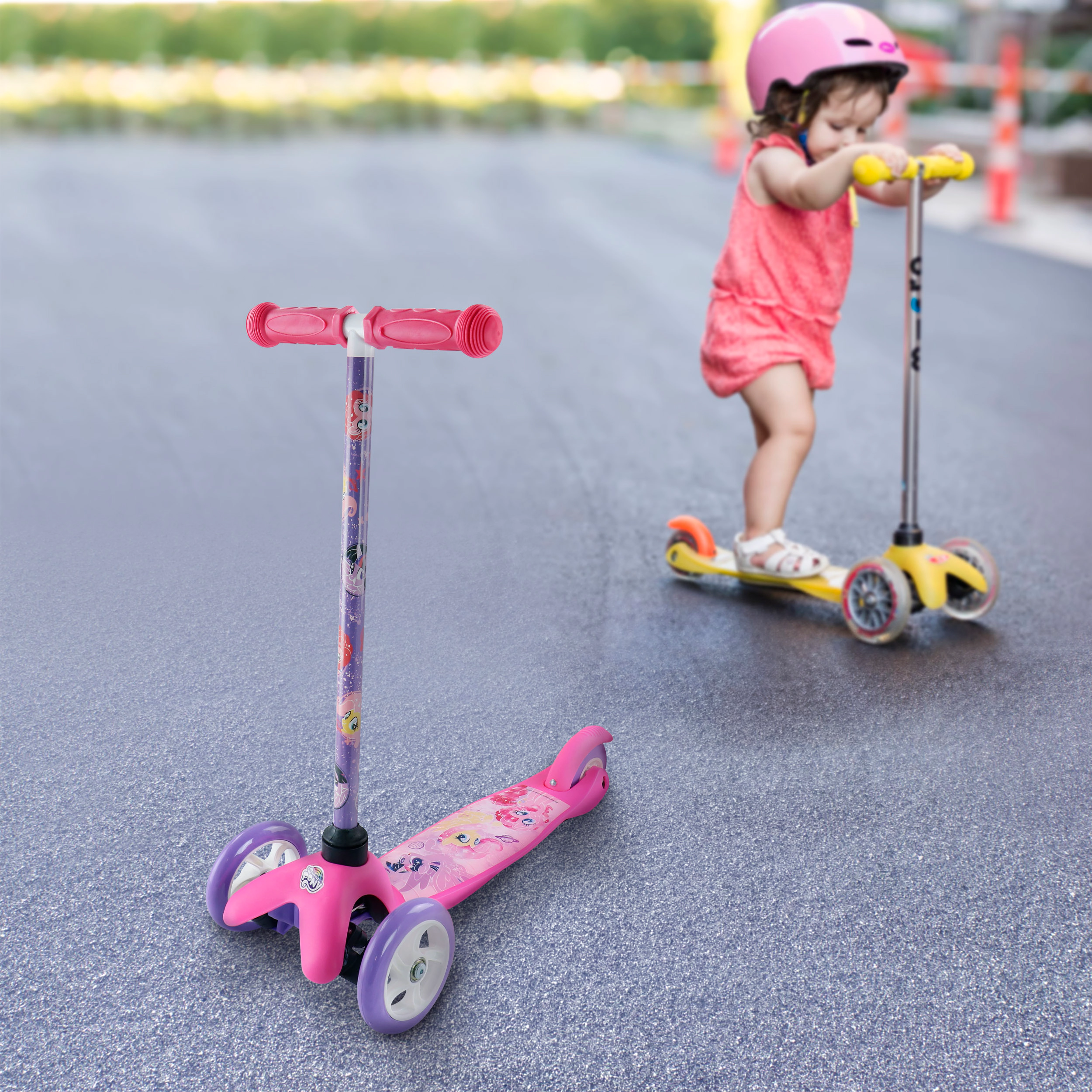 My Little Pony 3 Wheel Tilt and Turn Scooter