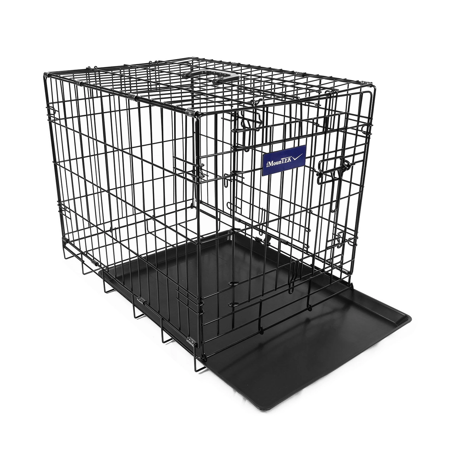 GBruno 30 Inch Double Door Folding Dog Crate
