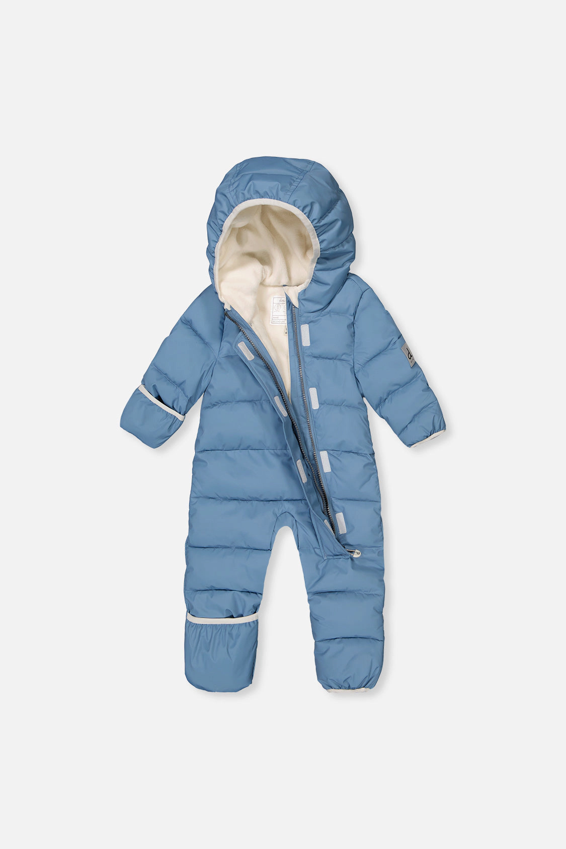 Deux par Unisex Cloud Quilted One Piece Snowsuit Adapted for Car Seats