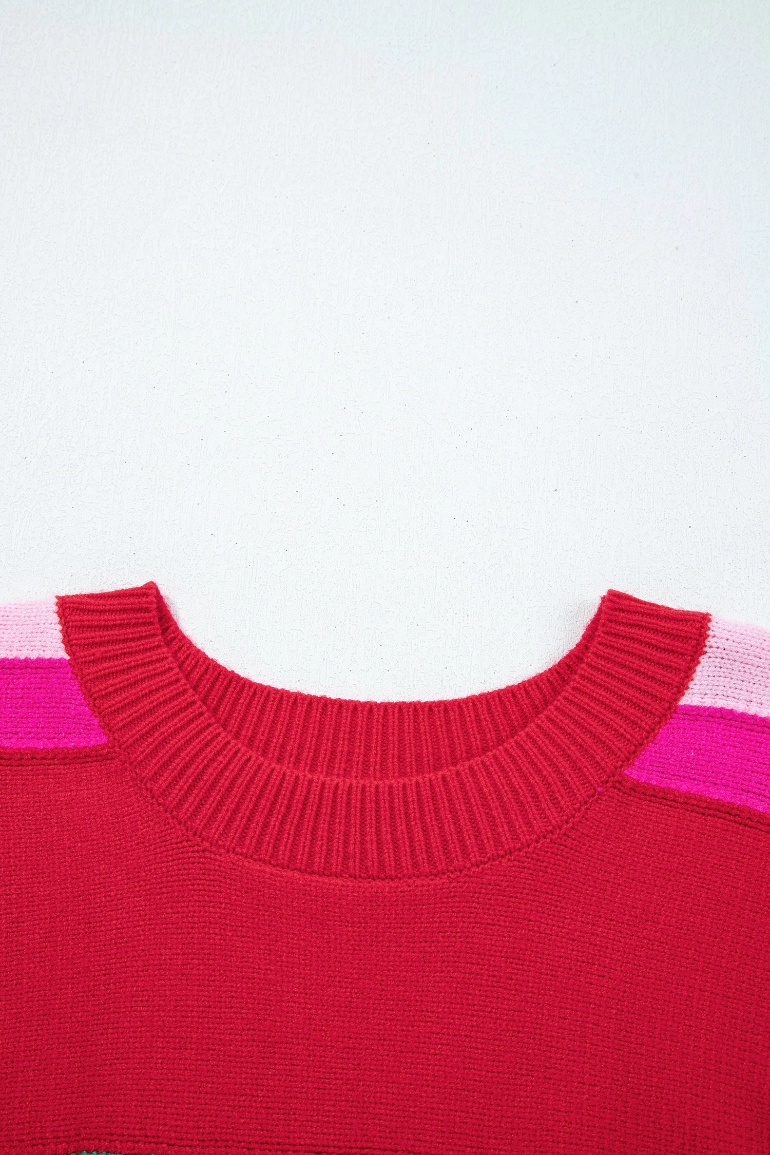 Threaded Pear Women's Lana Holly Festive Holiday Sweater