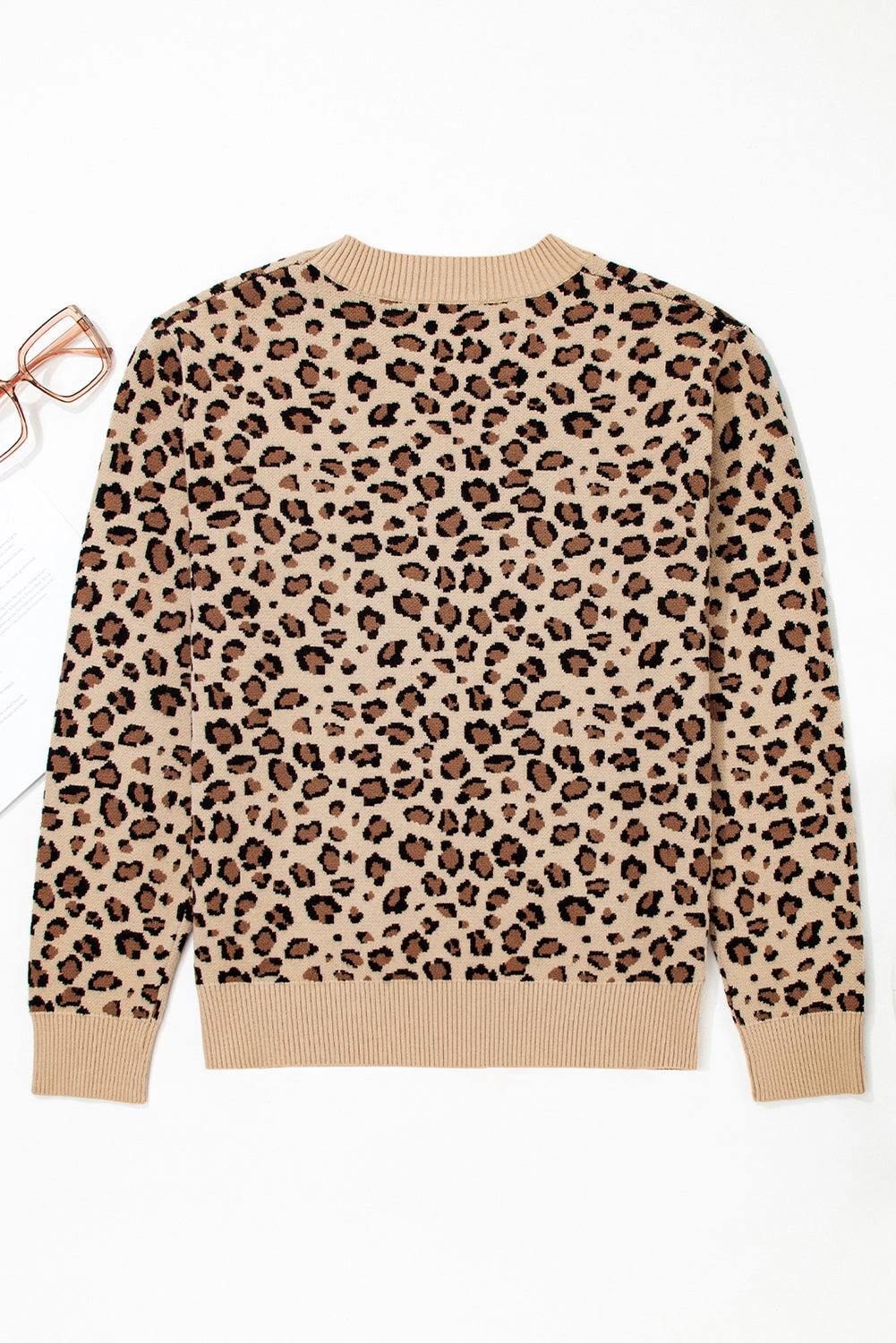 Threaded Pear Women's Isabela Print Dolman Sleeve Sweater