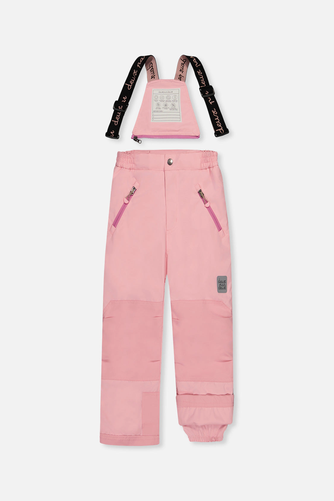 Deux par Girls Two Piece Play Snowsuit with Hooded Jacket and Snow Pants