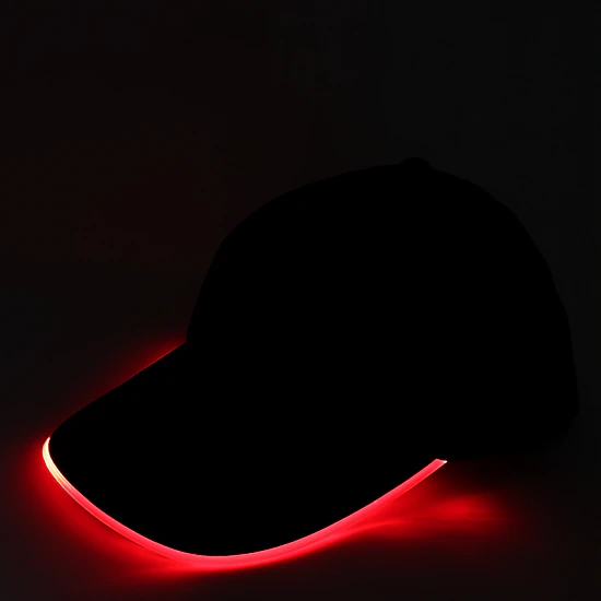 Elegani 2-Pack Night Runner LED Glow Hats - Unisex One Size, 3 Light ...