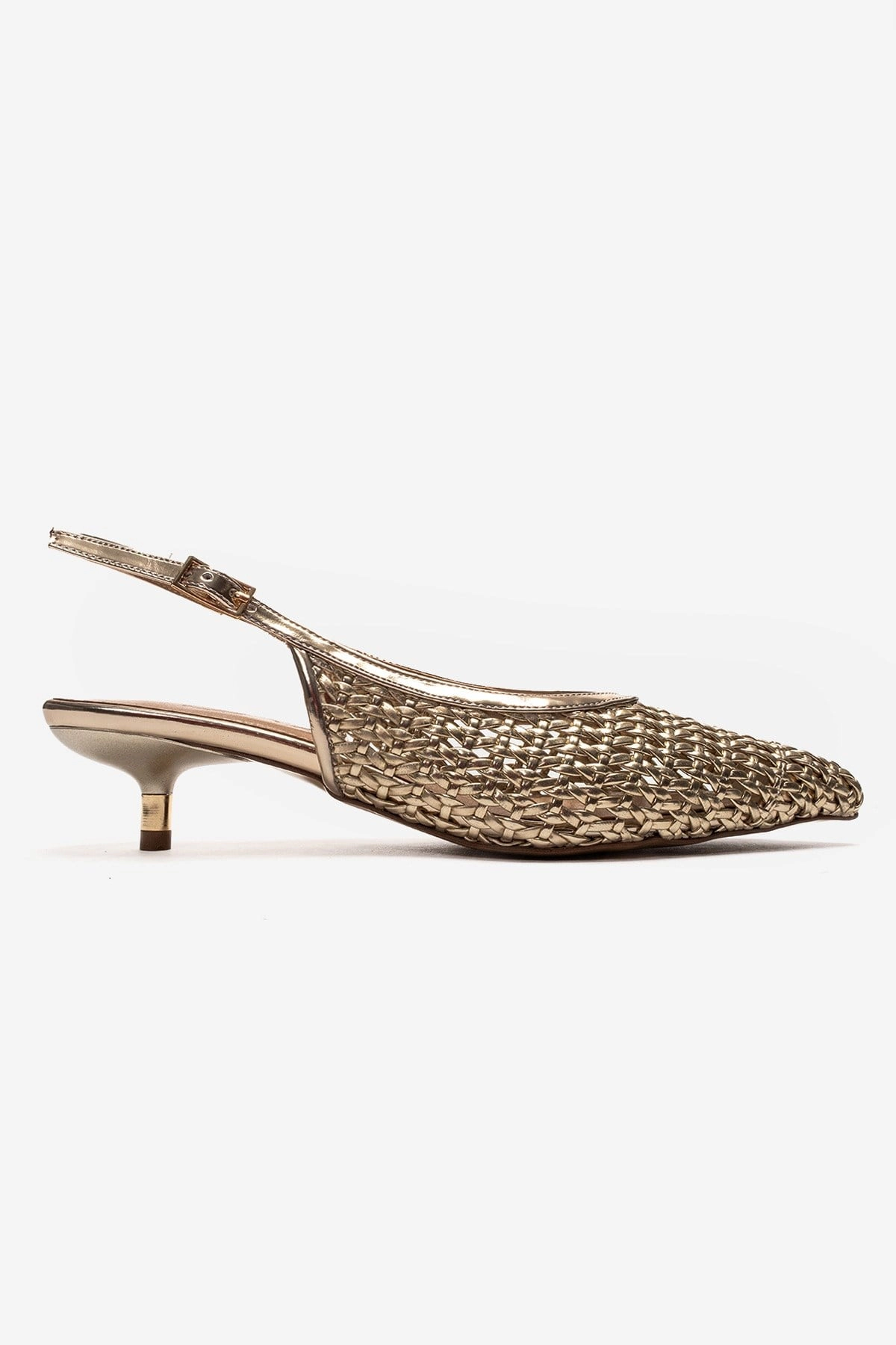 Prologue Shoes Womens Orelis Kitten Heel Pump