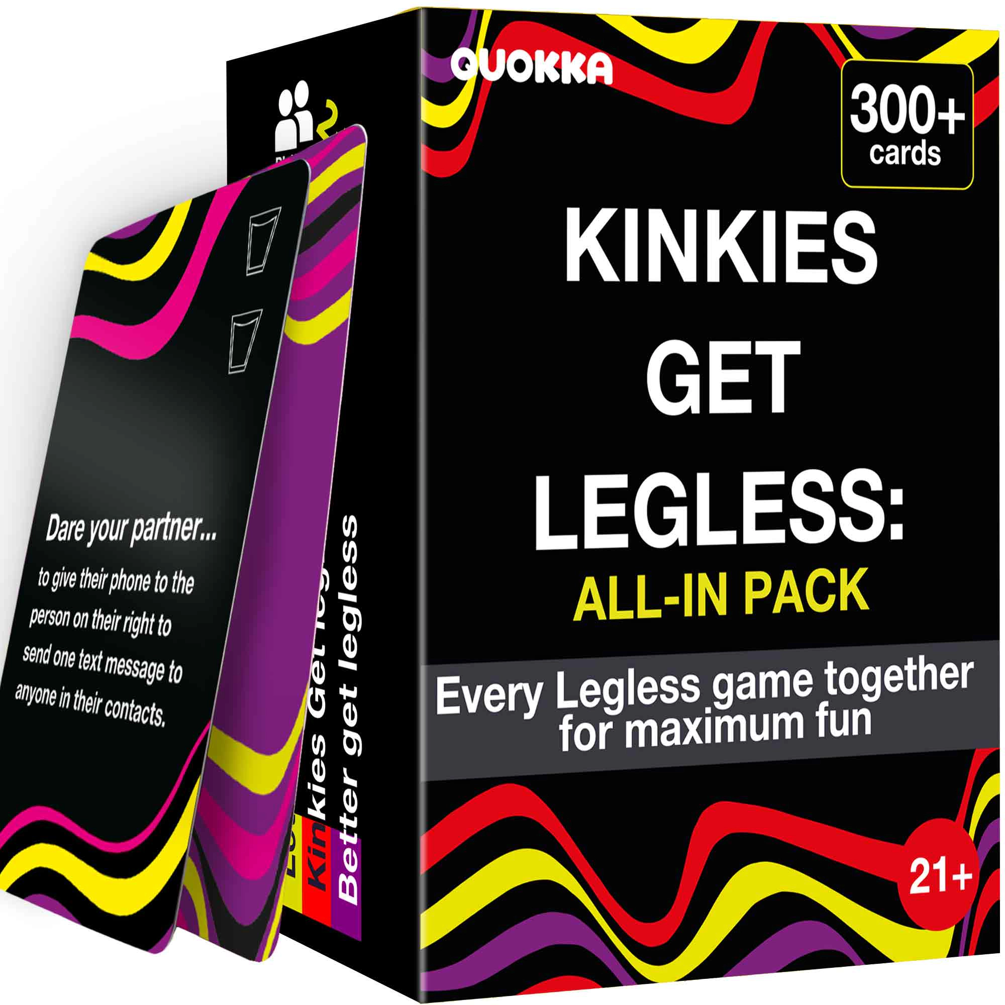 QUOKKA Card Game for Adults – Party with Conversation Challenges & Group Activities