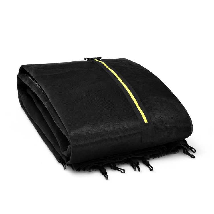 Hivvago Trampoline Replacement Protection Enclosure Net with Zipper-14ft