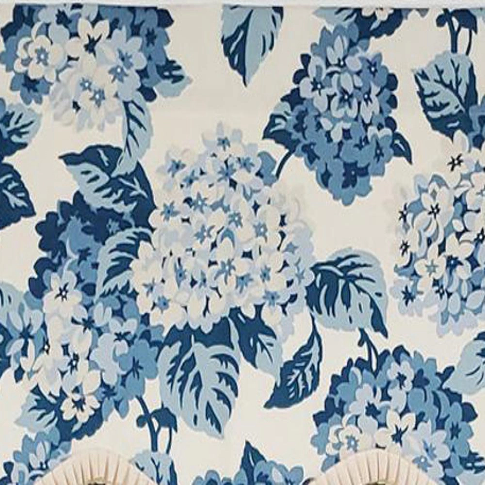 RLF Home Luxurious Modern Design Classic Summer Wind Provance Style Window Valance 50" x 16" Porcelain