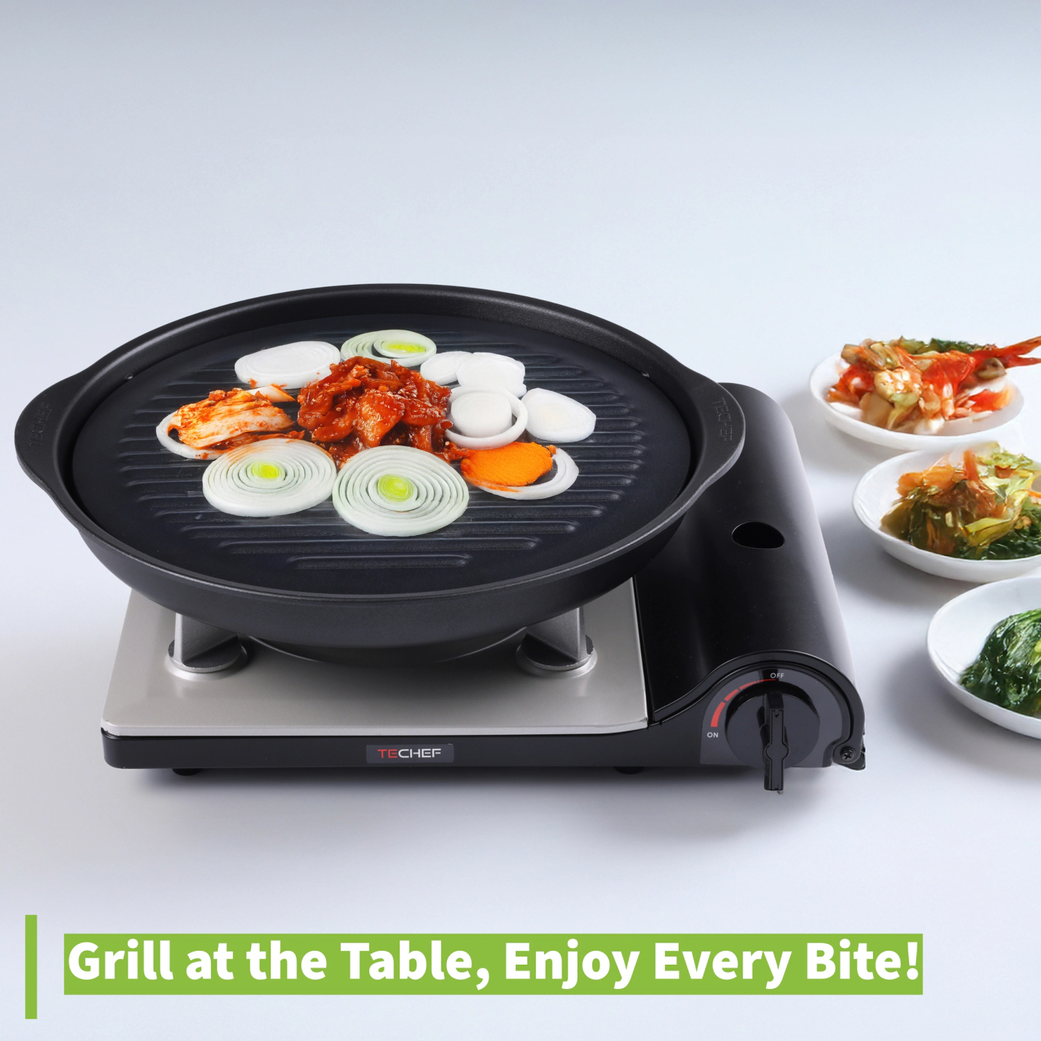 TECHEF True Grill Pan - Stovetop Smokeless Grill Pan