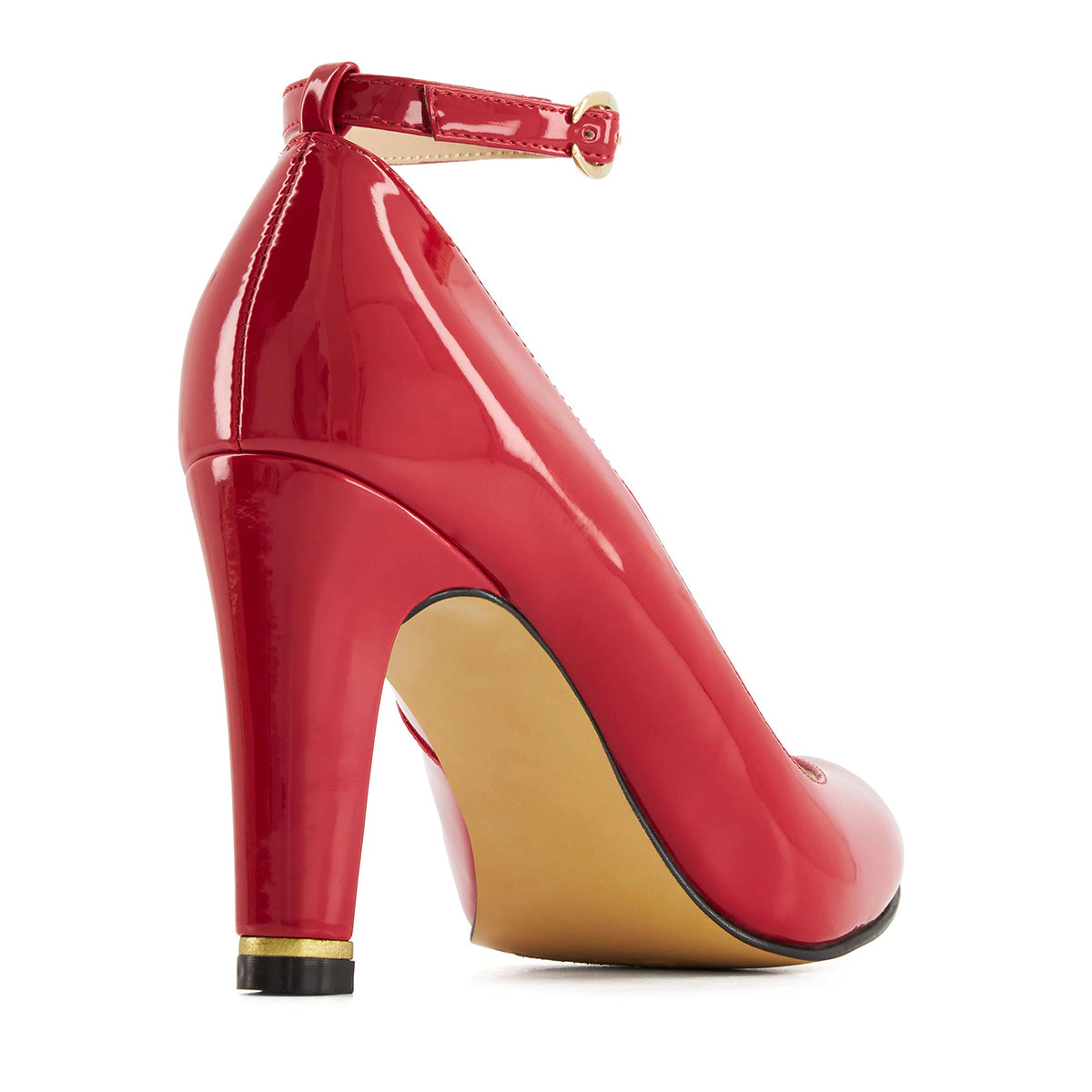 Andrea High Heels, Ankle Buckle Strap