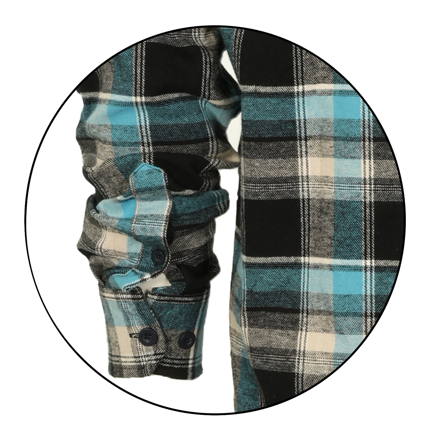 Gioberti Men's 100% Cotton Brushed Flannel Shirt