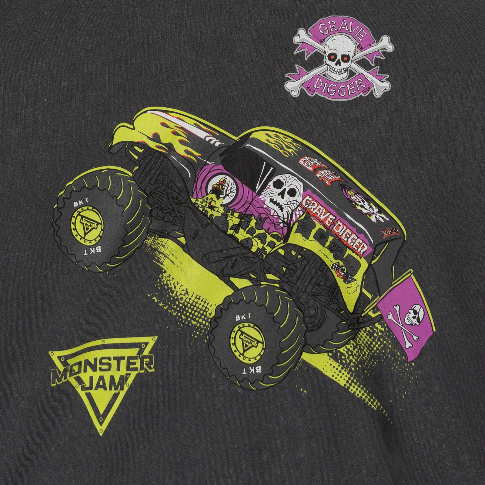 Monster Jam Boys' Fleece 2-Piece Hoodie and Pants Set