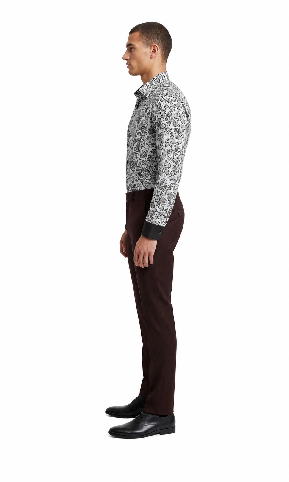 Elie Balleh Men's Slim Fit Dress Pants Slacks