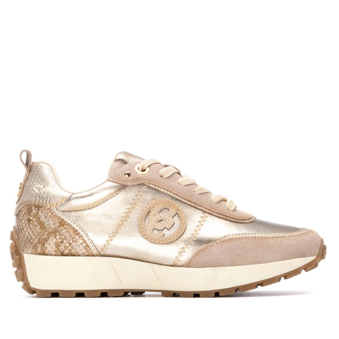 Women's Leather Lace-Up Sneakers Carmela Collection By XTI
