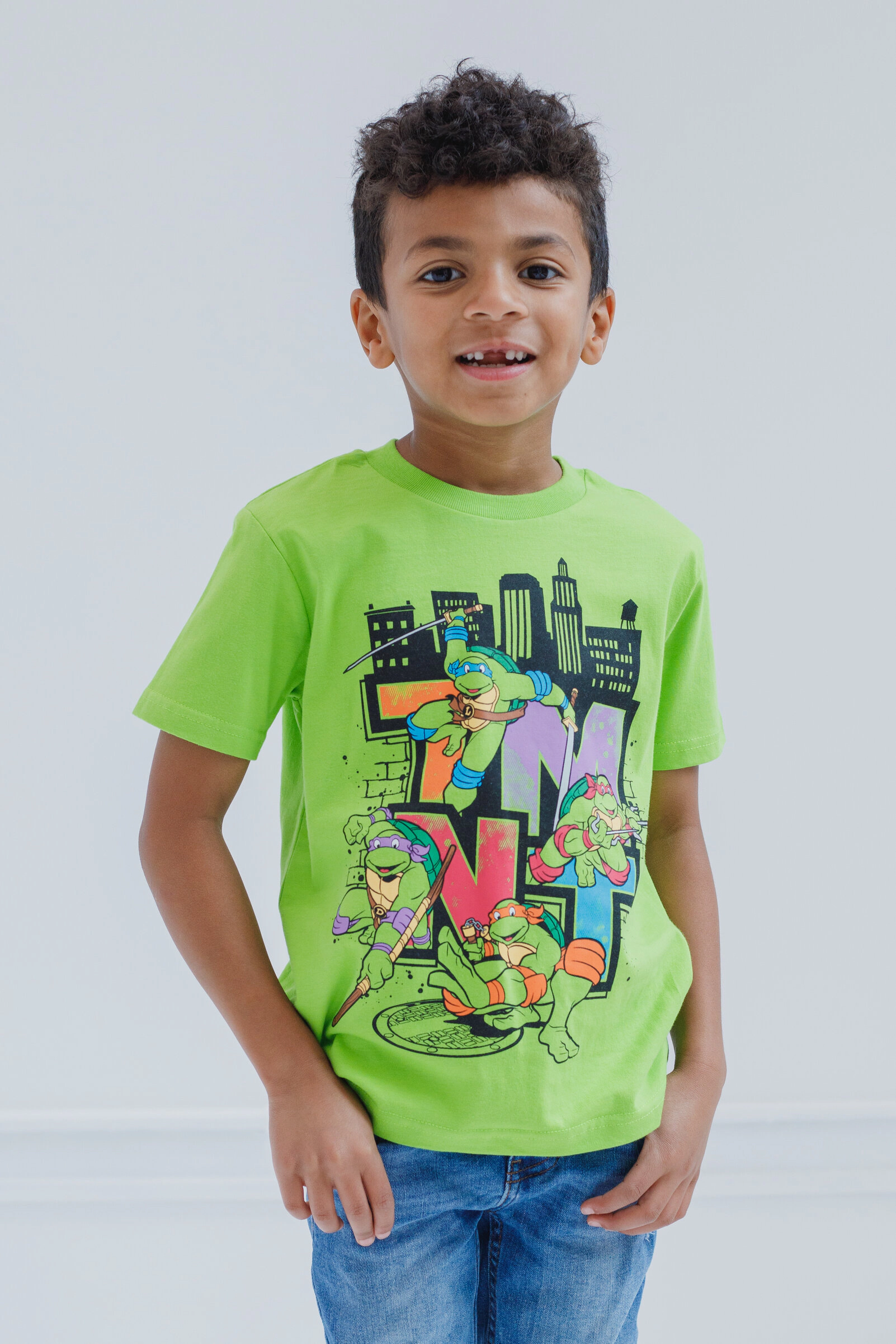 Teenage Mutant Ninja Turtles Boys' Sensory Friendly 3-Pack T-Shirts