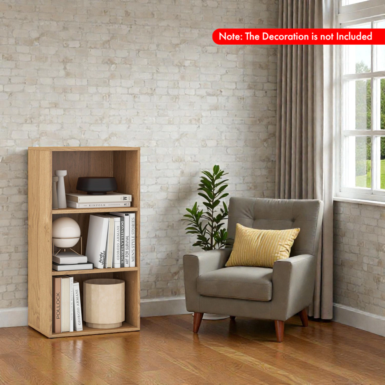 Hivvago Multi-Purpose Cube Bookshelf with Adjustable Shelving
