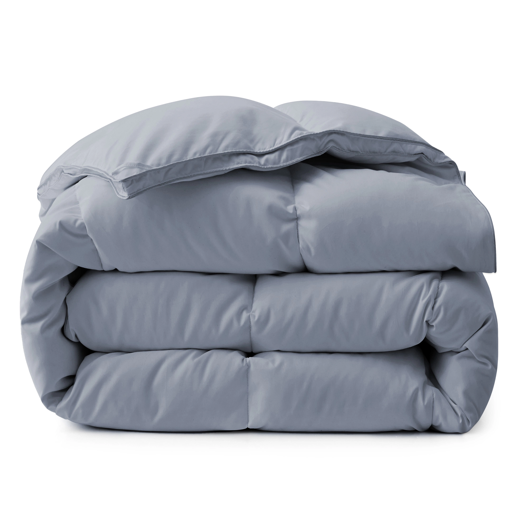 Unikome Goose Feather Down Comforter – All Season Duvet Insert with Soft Noiseless Shell