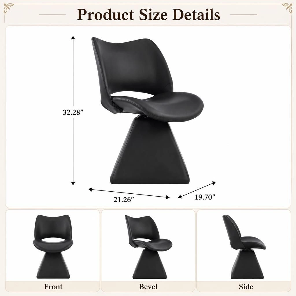 GOODSILO Compact Durable Accent Chair Mixed Material Frame