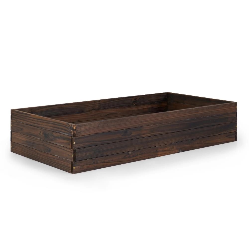 Hivvago Elevated Wooden Garden Planter Box Bed Kit